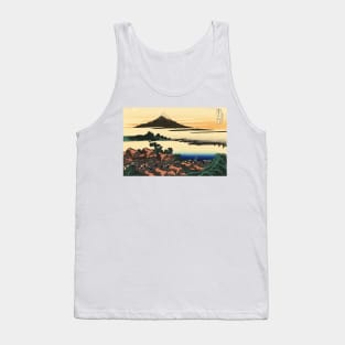 Dawn at Isawa in Kai Province - Katsushika Hokusai Tank Top